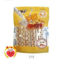 밀크파이 강아지 스틱껌 고구마 180g