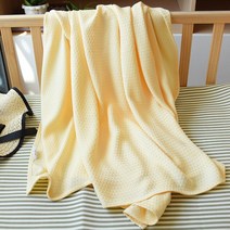 대나무 섬유 자카드 커버 성인 및 아동용 아이스 담요 에어컨 낮잠 단색 아늑한 침대 시트 여름