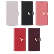 데일리어스 갤럭시 A 42 5G A426 심플 모던 가죽 V 벨벳 다이어리 지갑 케이스 + 단선방지