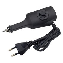 전기 조각사 조각 펜 플로터 기계 금속 나무 유리에 치즐 팁 플라스틱 도자기 돌 표면 EU 플매트 카펫 러그, 01 COFFEE