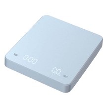 타임모어 전자 커피 저울 다기능 충전식 디스플레이 레스토랑 카페 주방용 에스프레소, 없음