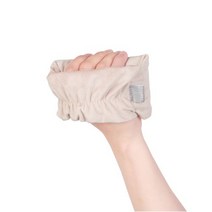 엘레컴 홈트레이닝 패브릭 덤벨, 베이지 1KG