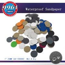 종이 분쇄기 서류 문서 파쇄기 미니 가정용 100pcs 1 인치 25mm 방수 사포 샌딩 후크, 7000