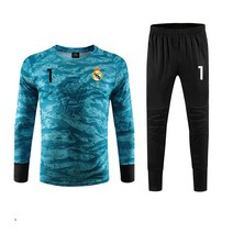 축구져지 축구 긴팔 운동복 유니폼 저지 세트 레알 마드리드 골키퍼