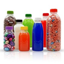 플라스틱 우유 페트병 750ml, 우유 750ML 녹색