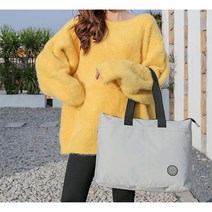 네모 사각 숄더가방 천 데일리백 집업 어깨가방 출근가방 숄더백 핸드가방