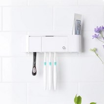 [메디슨 주식회사] 오투케어 오픈형 칫솔살균기 벽걸이 전용 BS-3000s 4color, 블랙(BS-3000s)