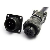 국방항공잭 MS-14-2(4)핀 국내산 국방색커넥터