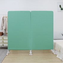 1분조립 쿠스쿠스 노르딕 멀티 이동식 파티션 행거 M / 폭80cmx높이150cm 사무실 가림막 칸막이 인테리어 가벽 공간분리 철제 민트 아이보리 베이지 조립식, M1단_민트_HPSG-0001_(80cm)