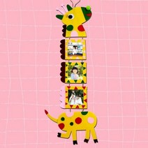 [KT알파쇼핑](만들기재료)펠트키다리액자 기린만들기 3개묶음