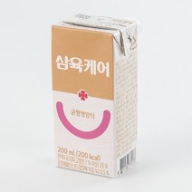 삼육케어 균형영양식 200ml 72팩, 1개