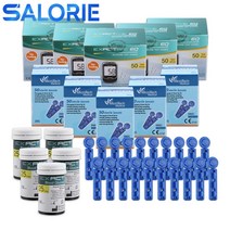 과일 당도 측정기 의료용 혈당 테스트 측정기 당뇨병 액세서리, 01 50PCS