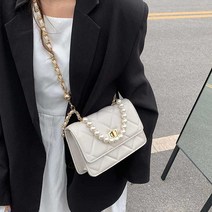 여자크로스백 진주체인백 여자데일리백 중저가가방 20대 초반 가방 선물 정장 토트백 진주 체인백 (올핀)_1972EA