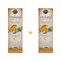 가든오브라이프 마이카인드 오가닉스 비타민 C 오가닉 스프레이 오렌지 탠저린맛 58ml X2팩, 1개