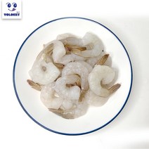 욜로켓 칵테일새우 탈각새우 900g - 1kg (냉동 특대 깐새우 감바스.용), 1kg 대 60~80미, 1개