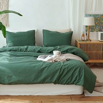 쾌적한 호텔감성 80수 고밀도 이불커버 단품 S/Q, 아몬드베이지