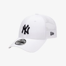 [백화점매장 정품출고] 뉴에라 엠엘비 야구모자 볼캡매트 폴리 뉴욕 양키스 볼캡 화이트13703404