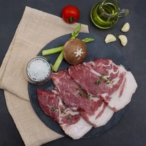 (삼다푸드)제주 흑돼지 목살 생삼겹살 구이용 캠핑고기 바베큐 냉장제품, 제주 흑돼지 목살 500g