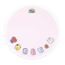 로이체 BT21 젤리캔디 베이비 마우스패드, 핑크(BT21-RPP-3E-CAN), 4개