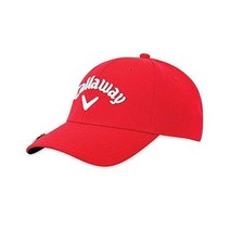 캘러웨이 Callaway 골프 스티치 자석 모자, One Size, Red