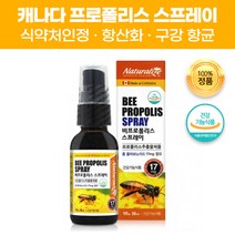 지엔 식약처인증 캐나다 프로폴리스 스프레이 액상 30ml 100% 폴라보노이드 플라보노이드 폴리폴리스 함유 입에 구강에 뿌리는 건강기능식품 온가족 항산화 구강 항균 작용 도움, 2개
