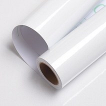 웨인스코팅벽지 솔리드 컬러 대리석 방수 스티커 비닐 자기 접착제 벽지 롤 거실 주방 데스크탑 가구 장식 필름, 40cm x 3m, 01 Shiny White