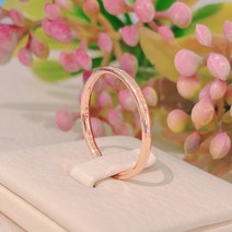 로제도르 18K 베이직 레이어드 실반지 / 18FRF2-G-0180