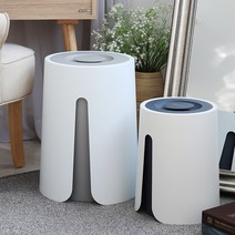 promade 프리미엄 압축휴지통 10L, 압축휴지통10L네이비