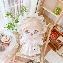 무속성 인형 솜인형 아이돌 만들기 diy 바디 몸통 20cm 스타 피규어 장난감 하트 코튼, 01번 20CM 업그레이드 스켈레톤, 12번 미카롱모카심+순결 쓰리피