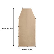 차박텐트 오토캠핑 야외 차박 휴대용 자동차 천막 210D 옥스포드 천 캠핑 텐트 차양 그늘 방수 그늘막 햇빛 가리개, [03] 440x200cm