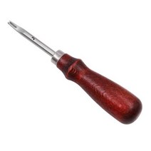 목재 손잡이 가죽 작업 세트 포함 가죽 엣지 베벨러 스카이빙 베벨링 나이프 절단 수공예 도구 08mm 10mm 12mm 15mm 1pc, 0.8mm+China