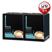 남양유업 남양 루카스나인 바닐라라떼 100T 50Tx2개, 루카스나인/바닐라라떼 16.9gx100T