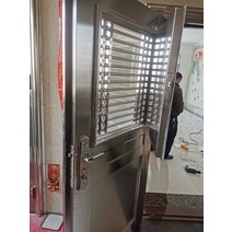 현관중문 스윙도어 단독주택현관문 304 스테인리스 스틸 방범문 가정용 대문 출입문 중문, 04 문중문1제곱