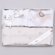 에뜨와(출산선물)샤이어 오가닉손수건SET+실키손수건SET 07P0 85103 85101