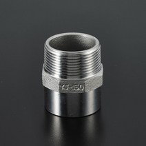 영진 스테인리스 나사식 관이음쇠 - 용접 닛블 Nipple for Welding 25A, 1개