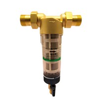 공압 부품 Prefilter Whole House Water Filter Purifier System Brass 40micron Stainless Steel Mesh, 02 3/4인치