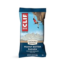 CLIF BAR - 에너지 Bar - 피넛 버터 바나나 위드 다크 초콜릿 - Made 위드 유기농오트 - Plant Based 푸드 - Vegetarian - Kosher (2.4