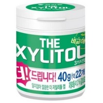 오리온 더자일리톨 츄잉껌, 40g, 7개