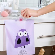 자동차 장거리여행 부착 간식 쓰레기봉지 분리배출 캔, 1개, 민트