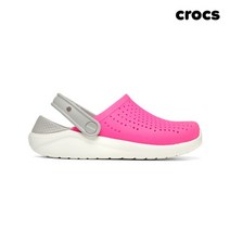 크록스 라이트라이드 클로그 키즈샌들 205964-6QR