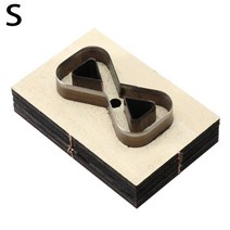 가죽펀칭기 타공기 1PC 패션 가죽 금형 DIY 나무 죽을 수제 Leathercraft 예술 가정용 봉제 공예 액세서리, 01 7.5x4.8x2.5cm