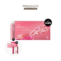 [바이탈뷰티] [단독구성] 슈퍼콜라겐에센스 28일분x2개 + 10일 체험분 + 슈퍼콜라겐, 상세 설명 참조
