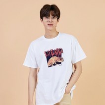 키밍 Lizard 도마뱀 반팔티 오버핏 데일리 학생반팔 남학생티셔츠 남자면반팔티 힙합후드 남성반