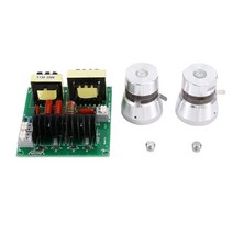 초음파 안경세척기 40Khz 100W 초음파 클리너 PCB 보드 회로 기판 변환기 자동차 세탁기 산업용 깨끗한 기, 02 Orange