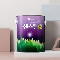 미소페인트]센스멜골드 약4리터 목재/철재 유성 에나멜 페인트, 속건방청하도-적갈색(4리터)