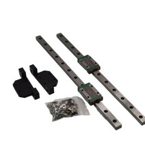 프린터수리 프린터부품 호환 Funssor Creality Ender 3 V2 업그레이드 Y-AXIS 리니어 레일 어댑터 키트 ENDER-3 프로 듀얼 Hiwin 세트, 03 Hiwin linear kit