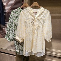 오스본 NC15 아일렛 터크 블라우스 OSBW22402