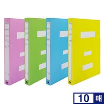 희망 대용량 PP 정부화일 HC437 A4 10매 파일 책철, 노랑, 1개