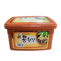 동해식품 강표 콩된장 3kg 강원도 100년된 기업 강원도콩된장, 1
