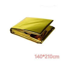 은박단열재 바닥 단열재 외벽 스티로폼 야외 방수 긴급 담요 160*210cm 인명 구조 단열 응급 구조 담요 골, [02] Gold 140X210